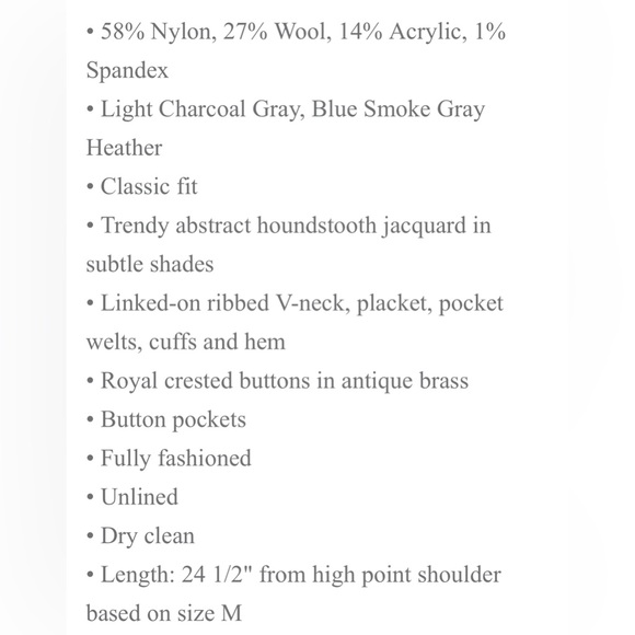 Etcetera NWT Houndstooth Sweater and Shell Set.  Size Medium. - Picture 11 of 16